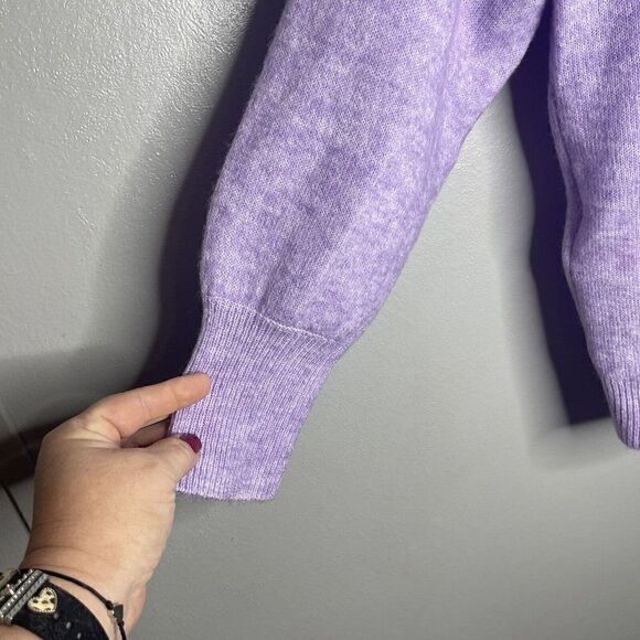 Vero Moda By Stitch Fix Womens 2X Off the shoulder Lilac Sweater NWT - Picture 4 of 10